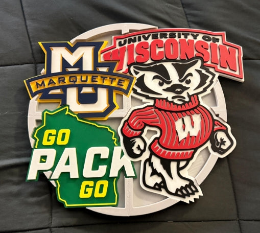 3D Printed Sports Collage