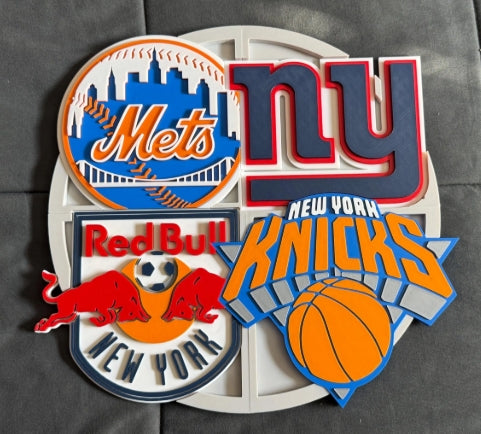 3D Printed Sports Collage