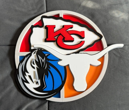3D Printed Sports Collage