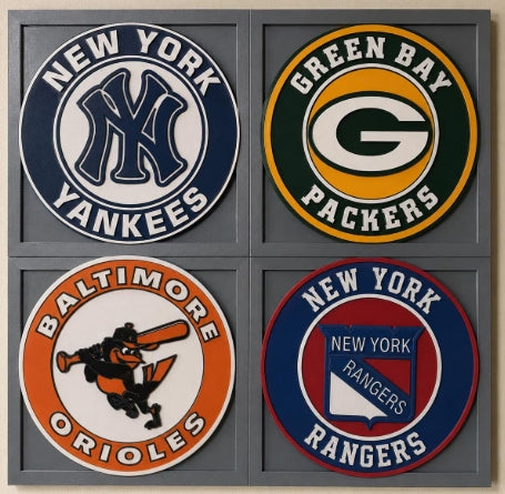 3D Printed Sports Collage