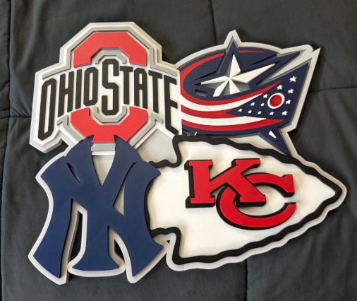 3D Printed Sports Collage