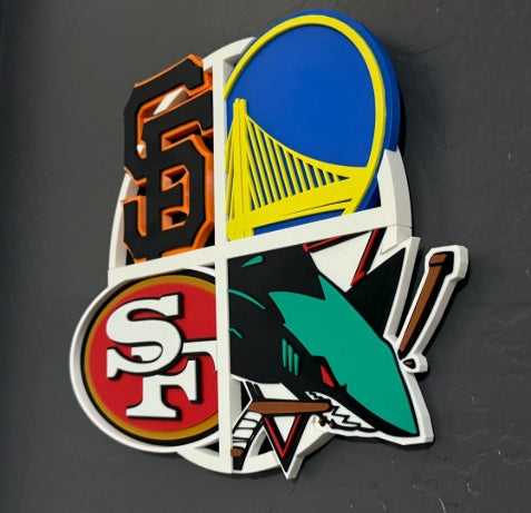 3D Printed Sports Collage
