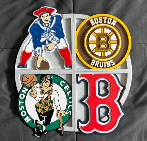 3D Printed Sports Collage