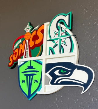 3D Printed Sports Collage