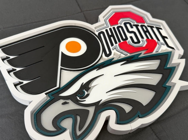3D Printed Sports Collage