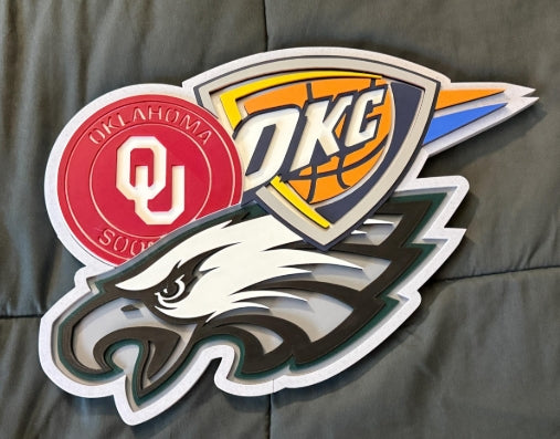 3D Printed Sports Collage